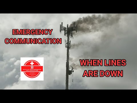 Emergency Communication Staying Connected When Lines Are Down, 30 Days of Preparedness Collaboration