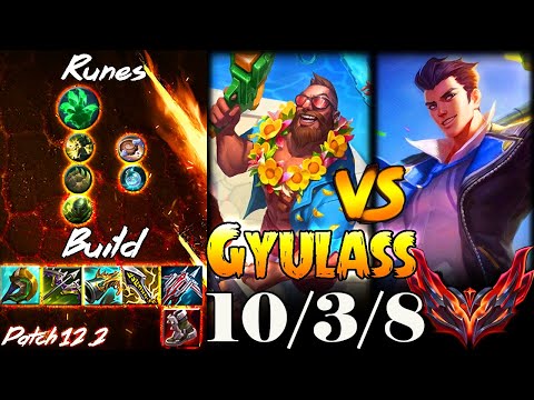 [ 만기퇴소 ( Gyulass )] Gangplank vs Jayce Top - Season 12 - Diamond I