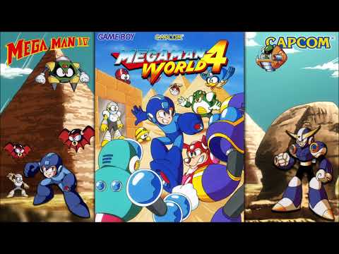 Mega Man World 4 -15- Crystal Man Stage (GAME BOY) - OST