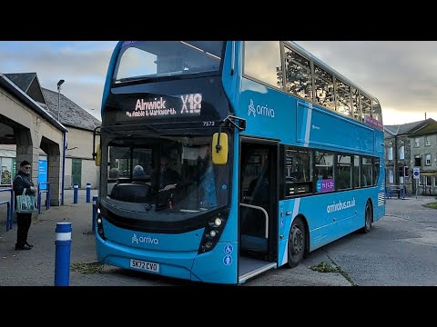 Quick but Horrid Route X18: 7573/SK72CVO - ADL Enviro 400 MMC