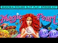 Lightning Link Magic Pearl Slot Machine BIG WIN GREAT SESSION Season 4 Episode 27