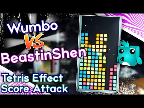 Tetris Effect Score Attack - T-Spin Factory vs BeastinShen