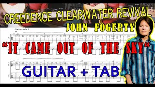 How To Play &quot;It Came Out Of The Sky&quot; (Creedence Clearwater Revival) On Guitar+TAB (John Fogerty) CCR