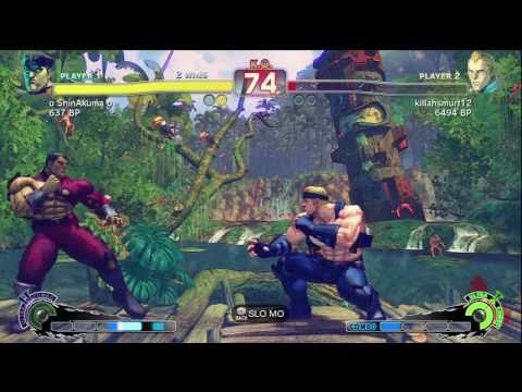 0ShinAkuma0 [Bison] vs killahsmurf12 [Abel] SSF4 Endless Battle Matches - Xbox Live - TRUE-HD