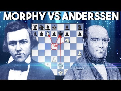 Paul Morphy vs Adolf Anderssen 1858 | The Most Insane Kings Gambit