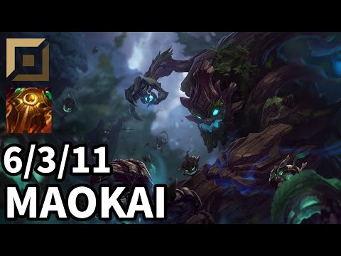 Maokai Top vs Shyvana - Ranked Master - Patch KR 12.17