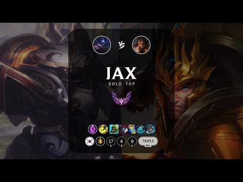 Jax Top vs Jarvan IV - KR Master Patch 13.7