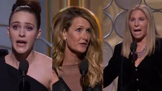 Golden Globes 2018: Powerful speeches empowering women from Barbra Streisand and more