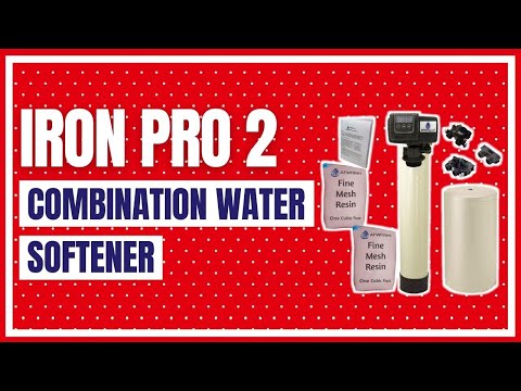 Iron Pro 2 Combination water softener iron filter Fleck 5600SXT