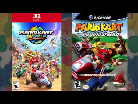 GCN Rainbow Road from Mario Kart World but in C Major