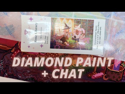 life update, thoughts on ttpd, + more | diamond paint + chat #20!