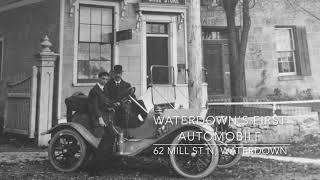 Automobiles, Waterdown and the Clappison Cut (1922)