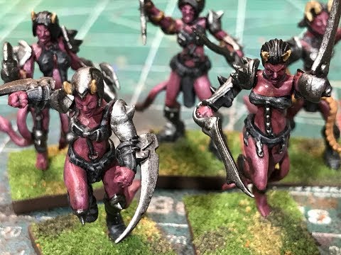 Painting guide for Succubus models
