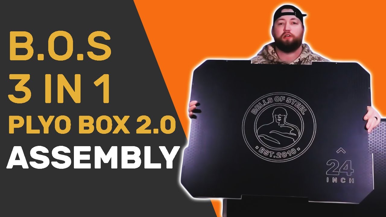 3 in 1 Anti-Slip Wood Plyo Boxes Assembly Instructions