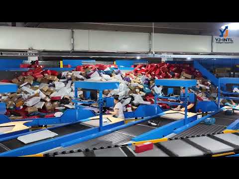 High-Speed Cross-Belt Loop Sorter System