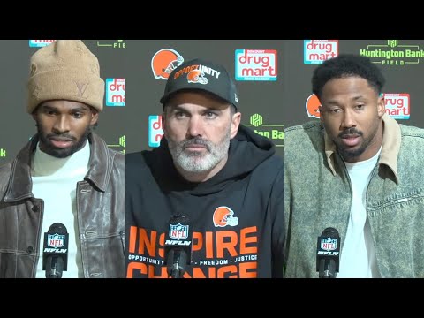 Kevin Stefanski, Myles Garrett, Shedeur Sanders Postgame Press Conference | December 7, 2025