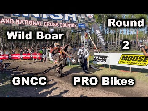GNCC Round-2 Wild Boar, Palatka FL. Sunday PM Pro Bikes