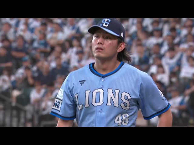 【7回裏】これぞエースの投球!! ライオンズ・今井達也 7回11奪三振無失点の好投を見せる!! 2025年8月7日 北海道日本ハムファイターズ 対 埼玉西武ライオンズ