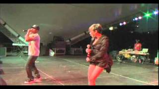 Dex featuring his sister Karina Pasian perform Shoot Me Down in Akron, Ohio.