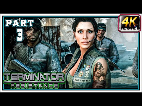 TERMINATOR RESISTANCE Full Gameplay Walkthrough PART 3 - Commander Baron [4K 60FPS] - No Commentary