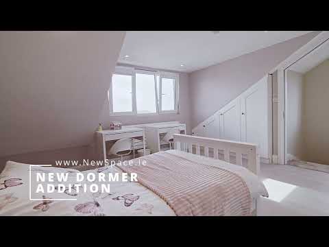 The attic conversion with dormer addition in Dublin 15 by NBS Ltd