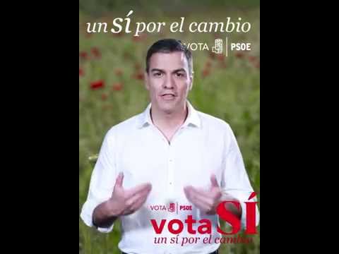 El PSOE sustituye la pegada de carteles por un vídeo en las redes