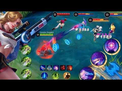 "ONE BULLET IS ENOUGH TO ERASE  IT ALL" - LESLEY ONE SHOT ALL ENEMIES!