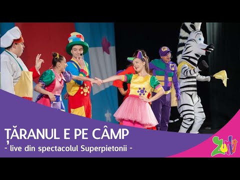 Gașca Zurli - Țăranul e pe câmp (live din spectacolul Superpietonii) #gascazurli #cantecepentrucopii