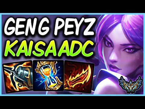 Gen G Peyz Kaisa vs Draven ADC [ MVP ] Patch 13.13 KR Challenger