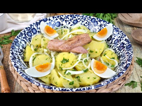 🥰 Papas Aliñás ¡Esta Tapa Andaluza Enamora A Todo El Mundo! Patatas Aliñás