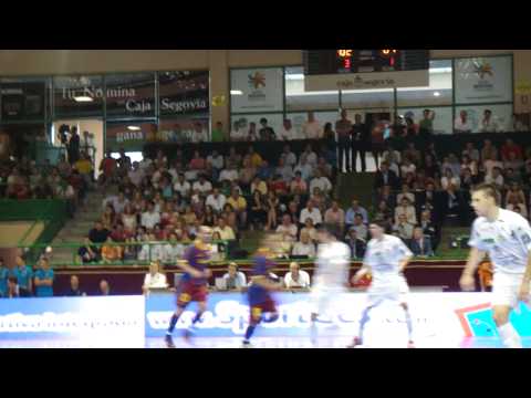 Final LNFS 4º Partido Caja Segovia 4 - Barcelona 2 . Pabellón Pedro Delgado 19/6/2011  (8)