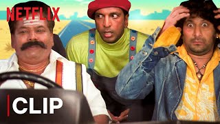 Dhamaal Funny Scene  Mr Iyer Drops Javed Jaffrey &