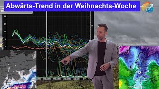 Abwärts-Trend zu Weihnachten. Davor auch erste Unsicherheiten. Wettervorhersage 09.-17.12.2025.