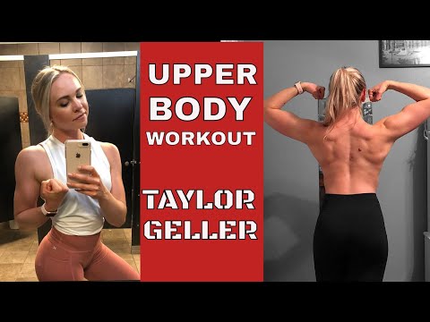 Beach Girl Taylor Geller - Upper Body Workout