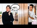 SPYING On My GIRLFRIEND In Her HOUSE She Had NO IDEA