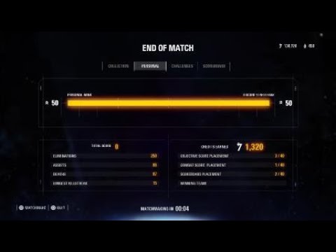 1 Hour Long Capital Supremacy match - End Results - Battlefront 2