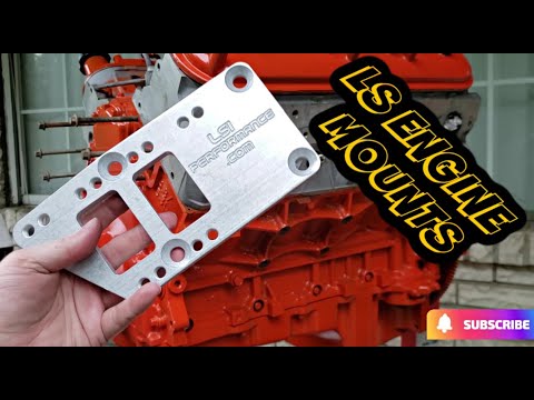 Installing LS Engine Swap Motor Mounts - HOW TO - DIY