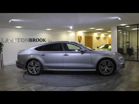 Audi A7 SE Exec   Tornado Grey & black Leather  Lawton Brook