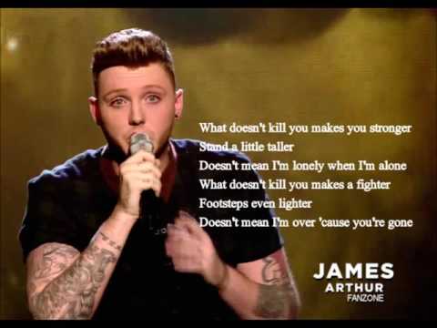 James Arthur -Stronger Live X Factor (Audio & Lyrics)