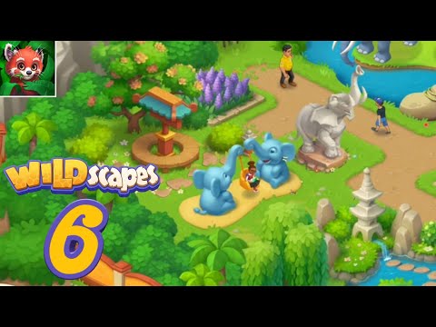 Wildscapes Walkthrough Gameplay - Part 6 ( Android / IOS)