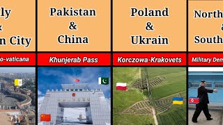 Amazing Borders Between Different Countries 🤯