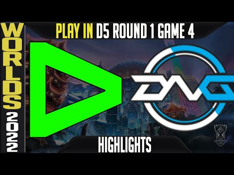 LLL vs DFM Highlights Game 4 | WORLDS 2022 Play In Knockouts Round 1 D5 | Loud vs DetonationFocusMe