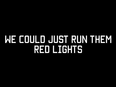 Tiesto - Red Lights (Lyrics) 1080