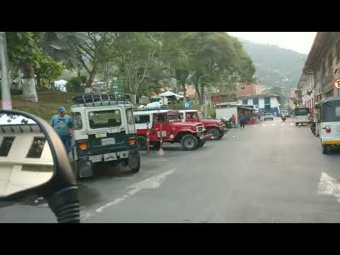 Llegando a Amagá, desde Angelopolis, Antioquia, Colombia