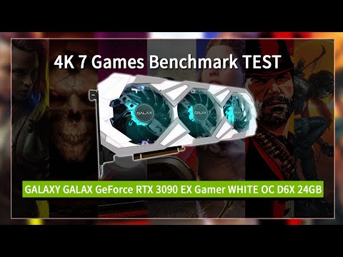  GALAX  RTX 3090 EX Gamer WHITE OC D6X 24GB