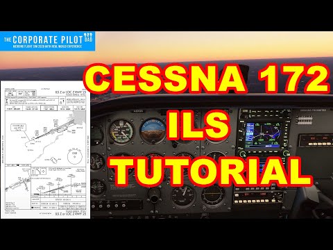 ILS Approach Tutorial - Cessna 172 #msfs #cessna172 #msfs2020 #ifr #tutorial