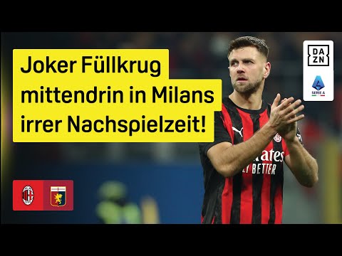 AC Milan - CFC Genua | 18. Spieltag | Serie A | DAZN Highlights