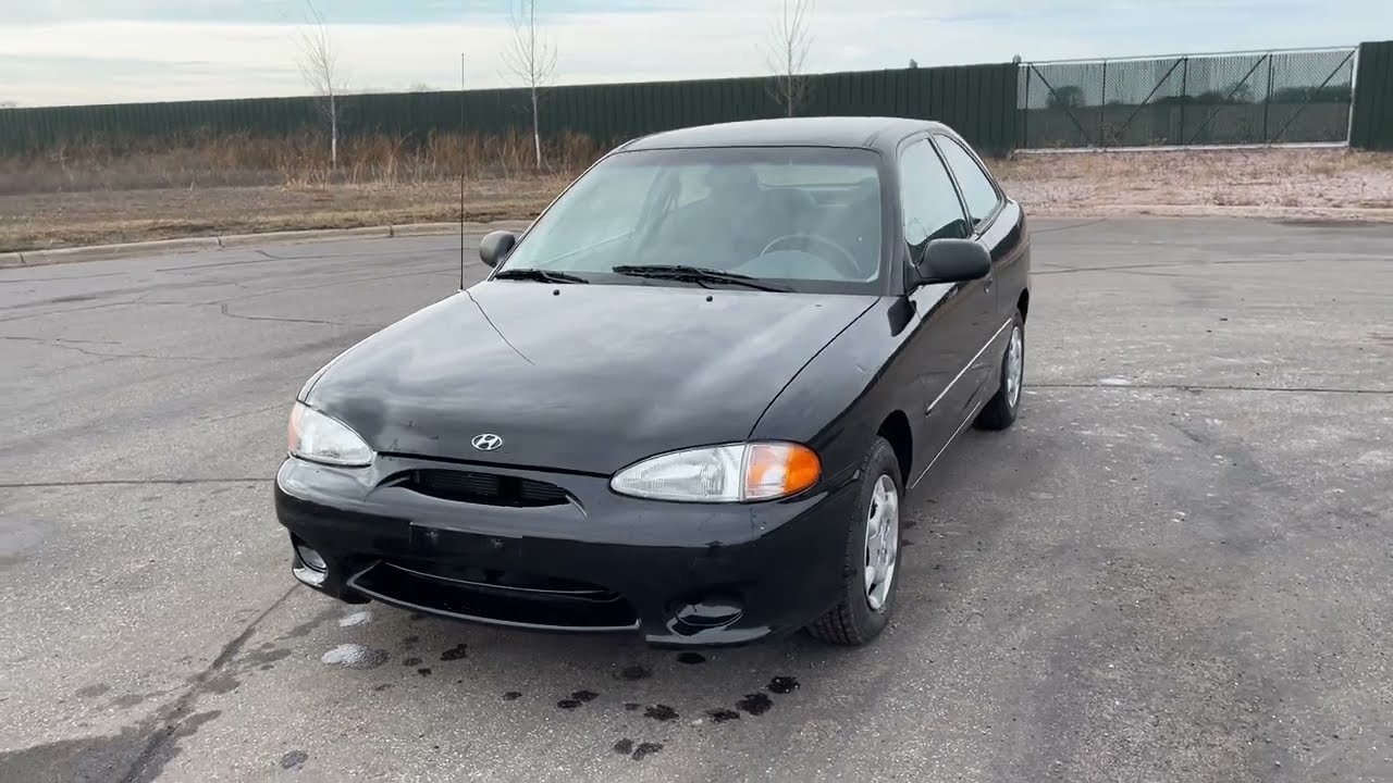 Virtual Test Drive | 1998 HYUNDAI ACCENT ...