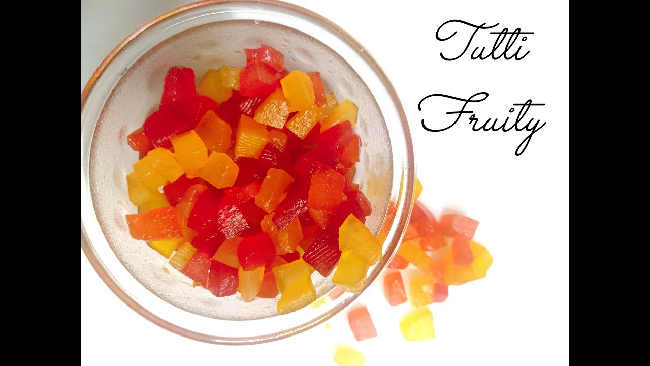 Tutti Frutti from watermelon peels | zero waste | candied peels | 3 ingredient recipe | Spice & bake