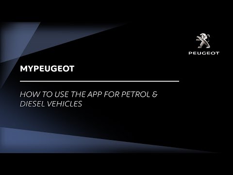 How to use the MYPEUGEOT App for Petrol & Diesel Vehicles | Peugeot UK